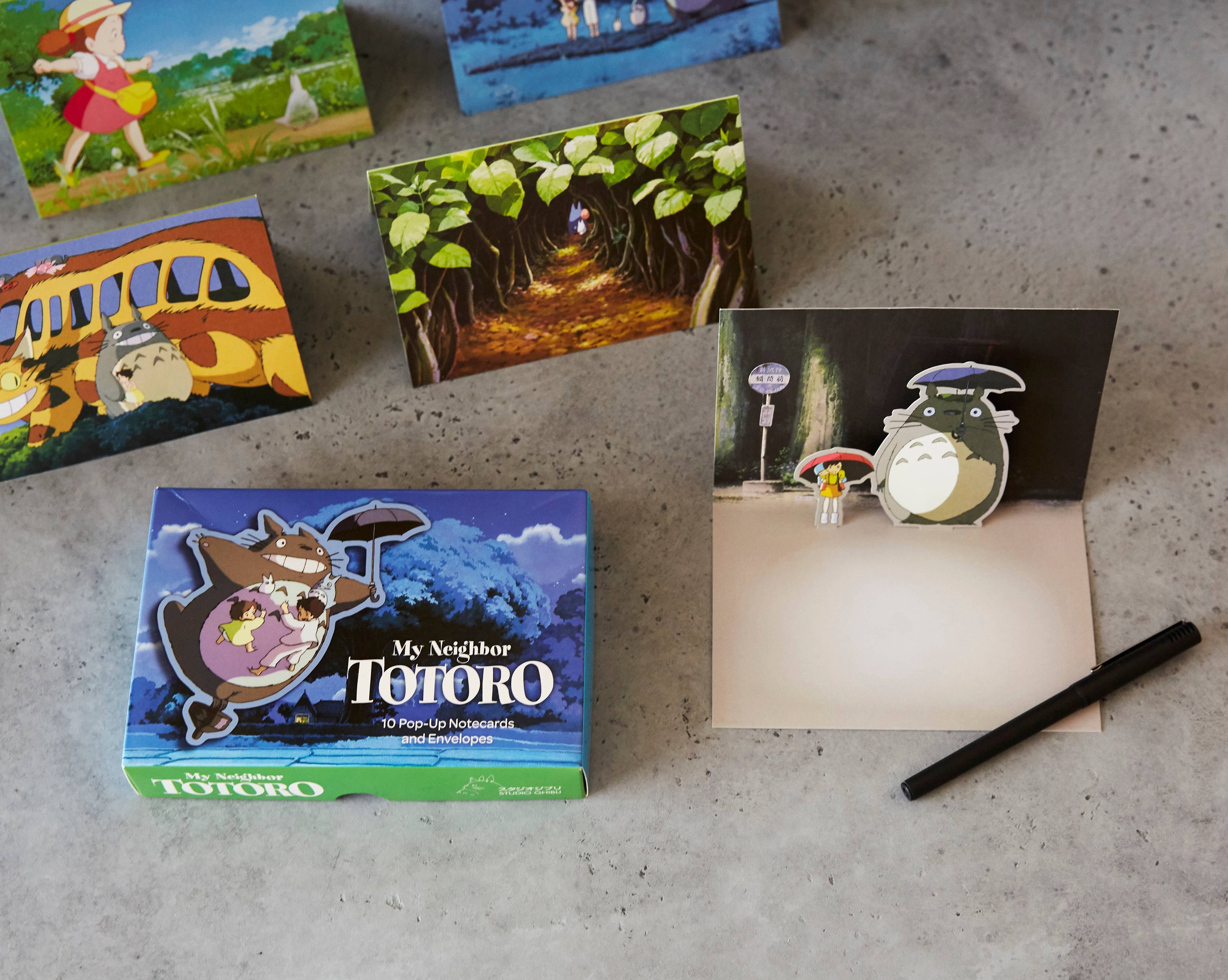 STUDIO GHIBLI MY NEIGHBOR TOTORO POP-UP NOTECARDS