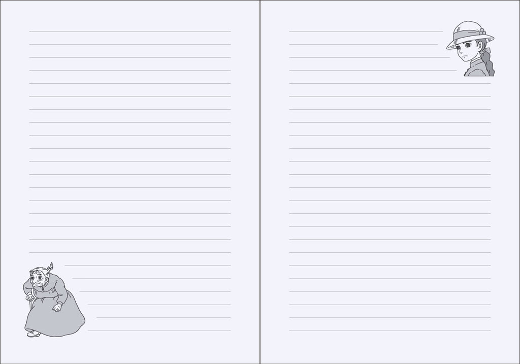 STUDIO GHIBLI HOWL'S MOVING CASTLE NOTEBOOK