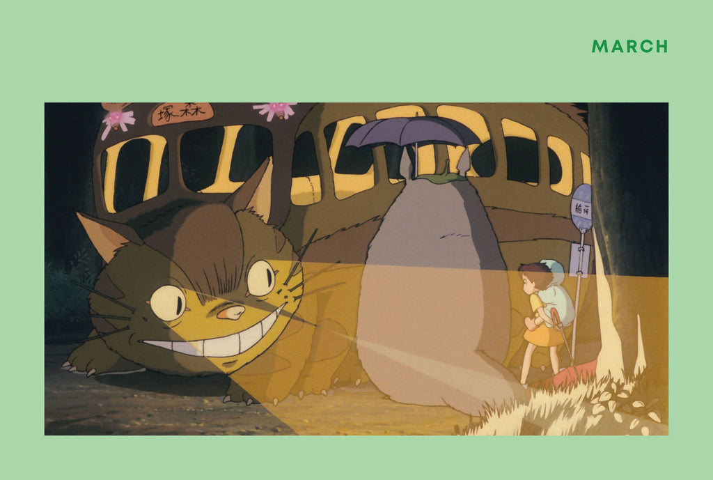 STUDIO GHIBLI MY NEIGHBOR TOTORO 2026 12-MONTH WEEKLY PLANNER