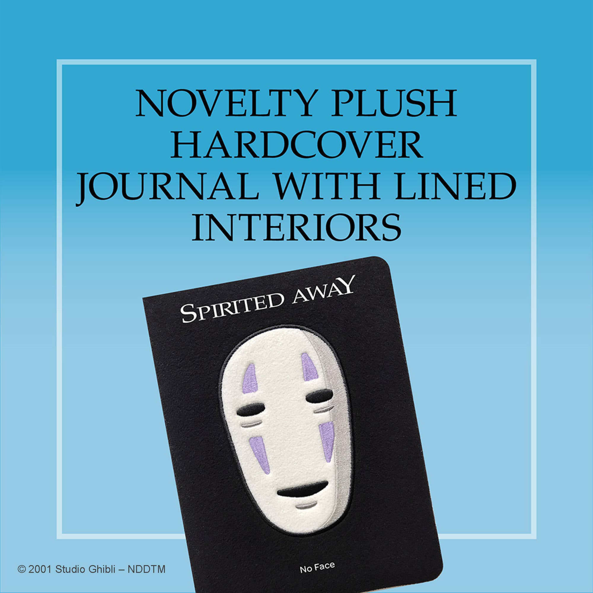 SPIRITED AWAY: NO FACE PLUSH JOURNAL
