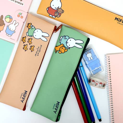 MIFFY DOUBLE-SIDED SLIM POUCH PENCIL CASE