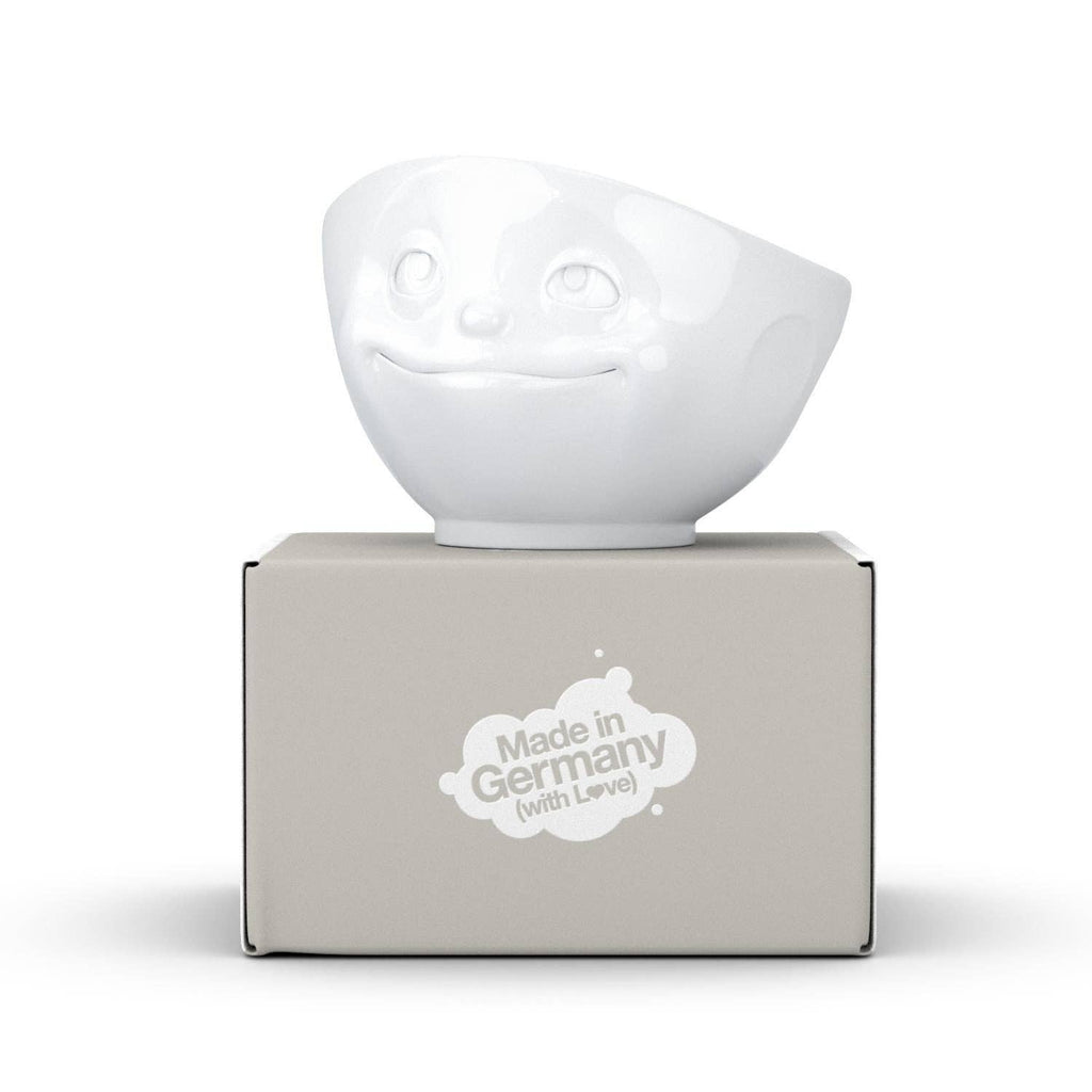DREAMY FACE, WHITE 16 OZ BOWL