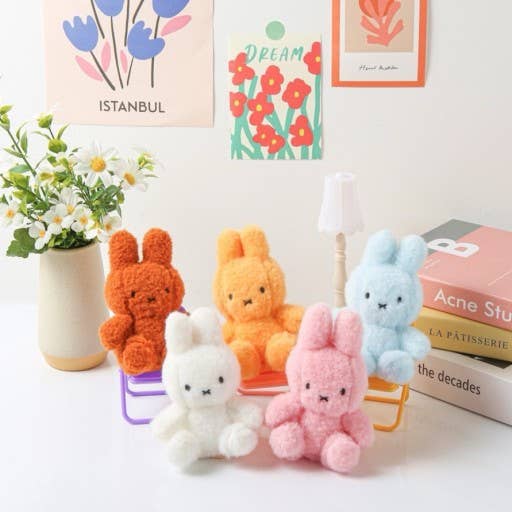 MIFFY LIMITED CREAMY FLUFFY KEYCHAIN/BAG CHARM