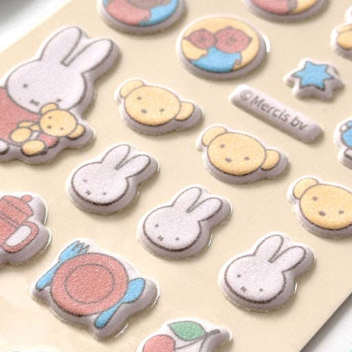 MIFFY PUFFY CUSHION DECO STICKERS