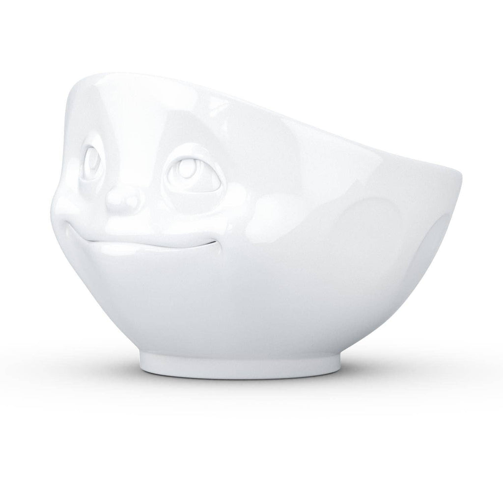 DREAMY FACE, WHITE 16 OZ BOWL