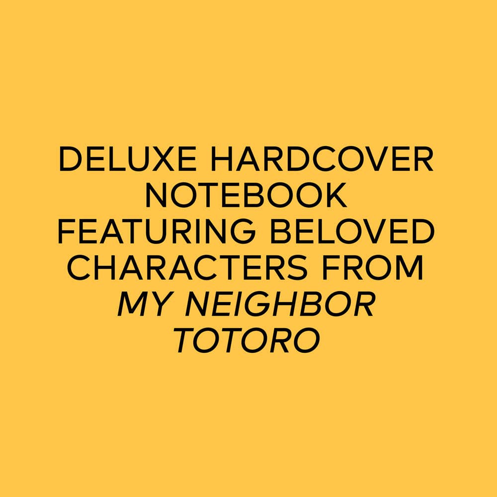 STUDIO GHIBLI MY NEIGHBOR TOTORO NOTEBOOK