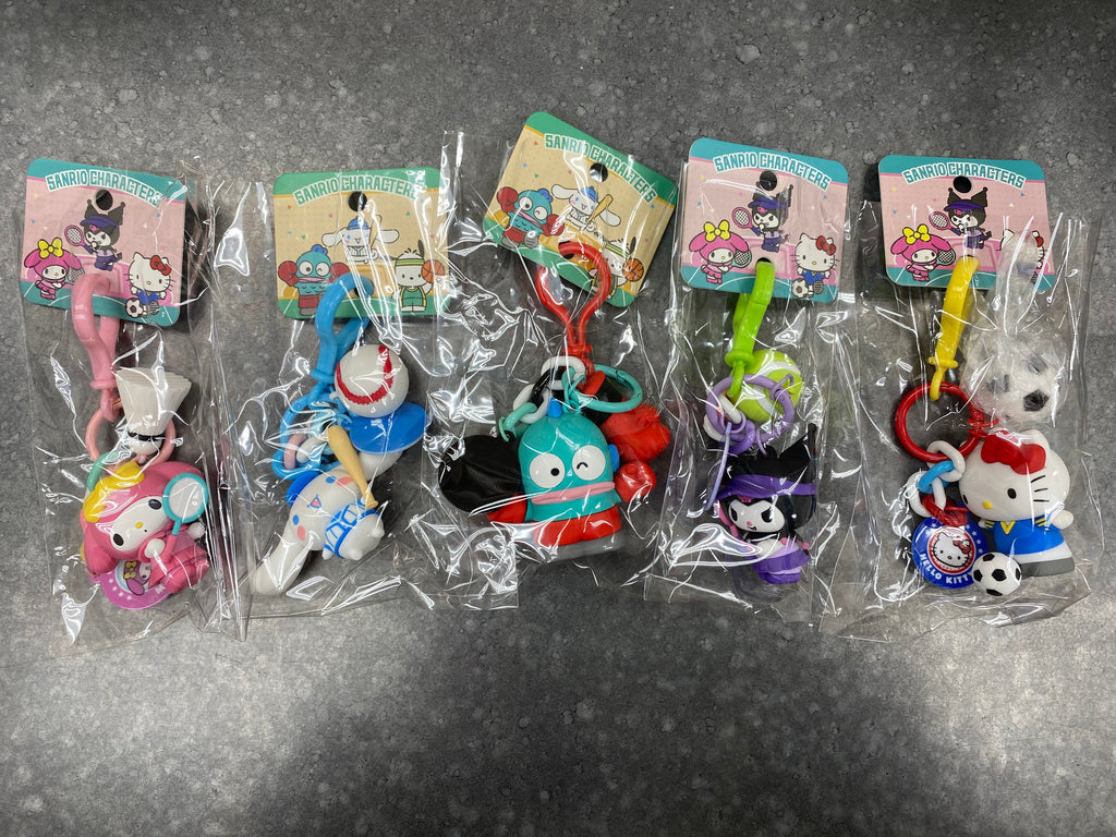 SANRIO SPORT KEYCHAINS