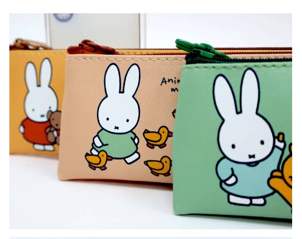 MIFFY DOUBLE-SIDED SLIM POUCH PENCIL CASE