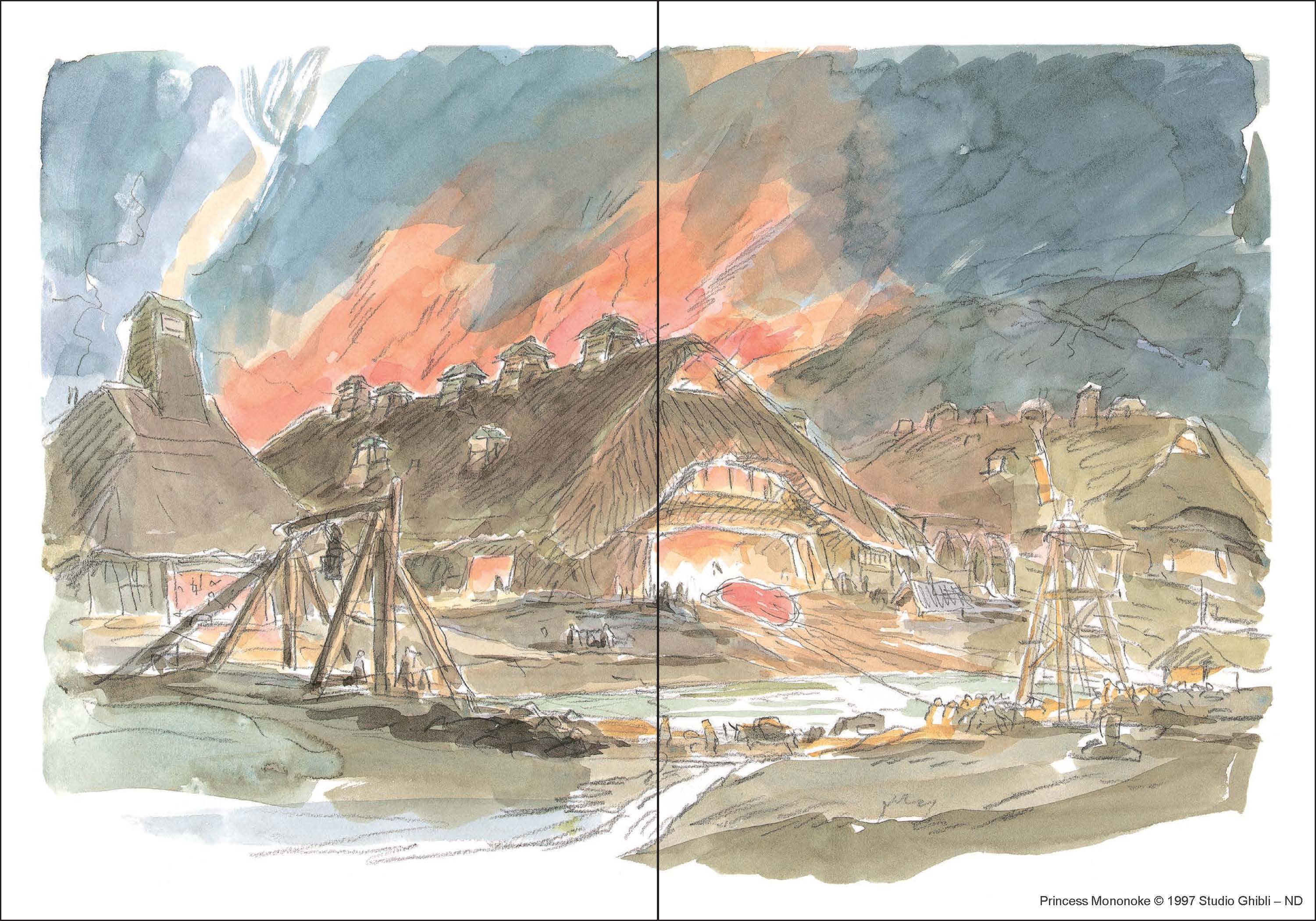 STUDIO GHIBLI PRINCESS MONONOKE JOURNAL