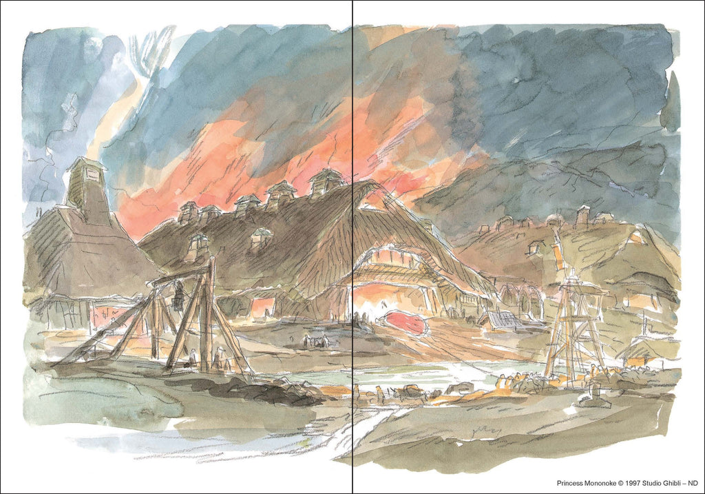STUDIO GHIBLI PRINCESS MONONOKE JOURNAL