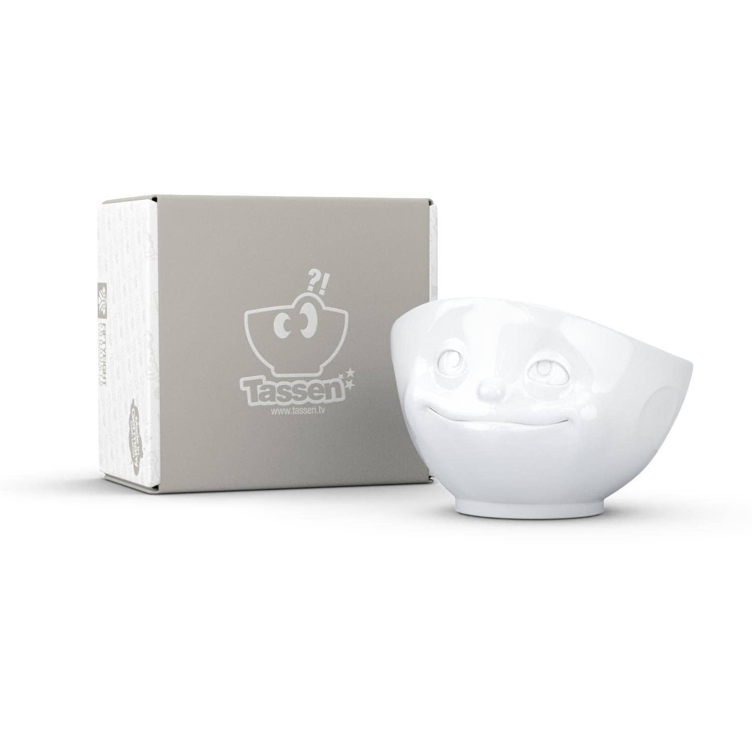 DREAMY FACE, WHITE 16 OZ BOWL