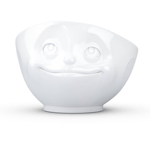 DREAMY FACE, WHITE 16 OZ BOWL
