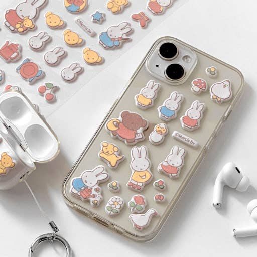 MIFFY PUFFY CUSHION DECO STICKERS