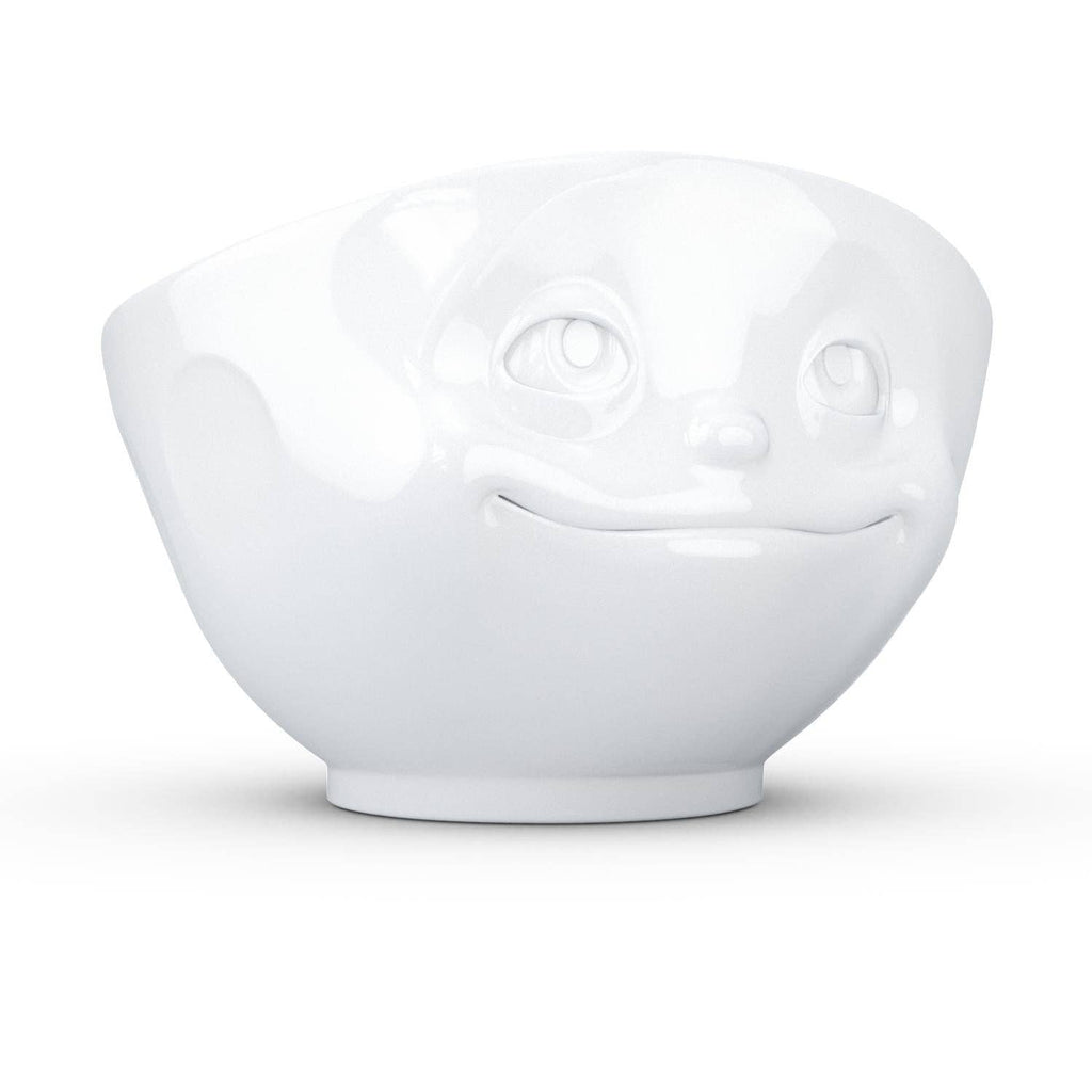 DREAMY FACE, WHITE 16 OZ BOWL