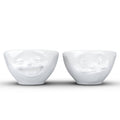 SMALL BOWL SET No. 3, LAUGHING & TASTY FACE