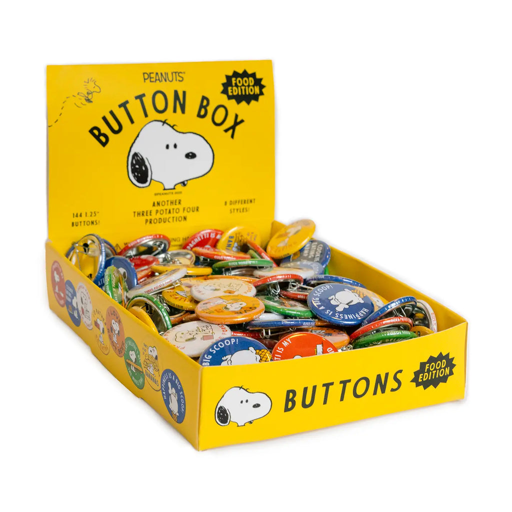 PEANUTS® - SNOOPY BUTTON BOX (FOOD EDITION)