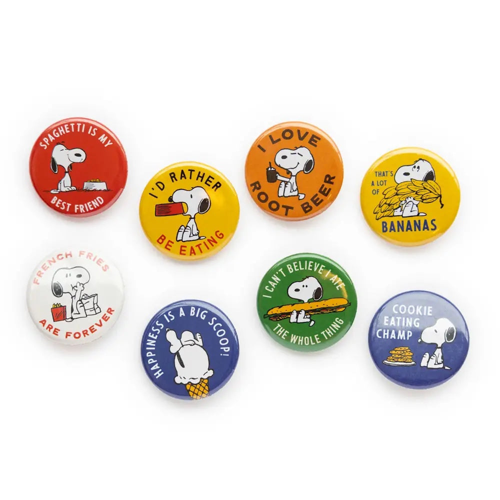 PEANUTS® - SNOOPY BUTTON BOX (FOOD EDITION)
