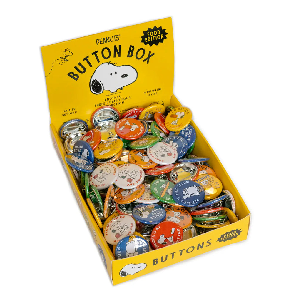 PEANUTS® - SNOOPY BUTTON BOX (FOOD EDITION)