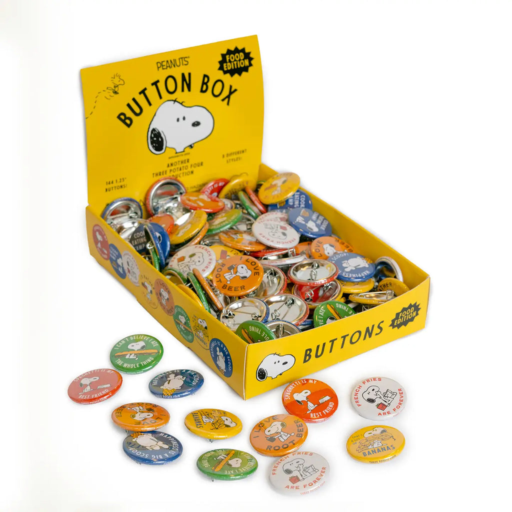 PEANUTS® - SNOOPY BUTTON BOX (FOOD EDITION)